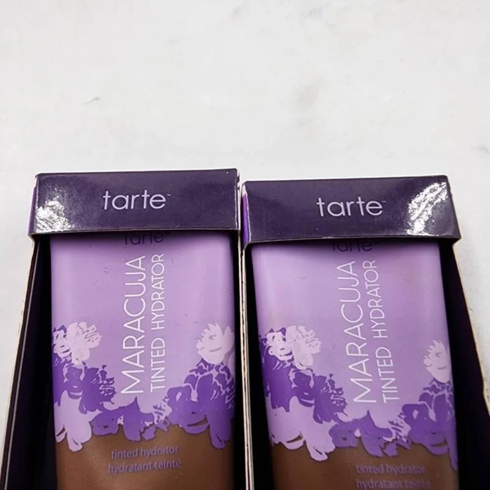 2 packs Tarte Maracuja Tinted 12-hr Hydrator 15ml/0.5 Fl oz. 56s Rich Sand